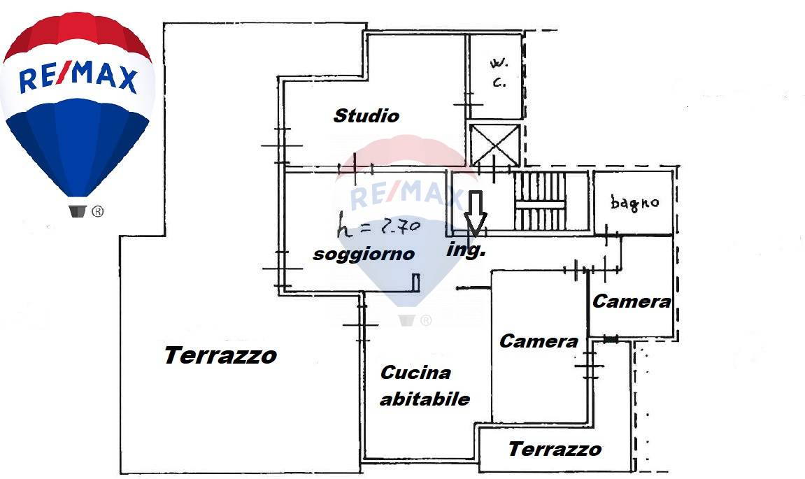  partinico vendita quart:  re-max-hunters