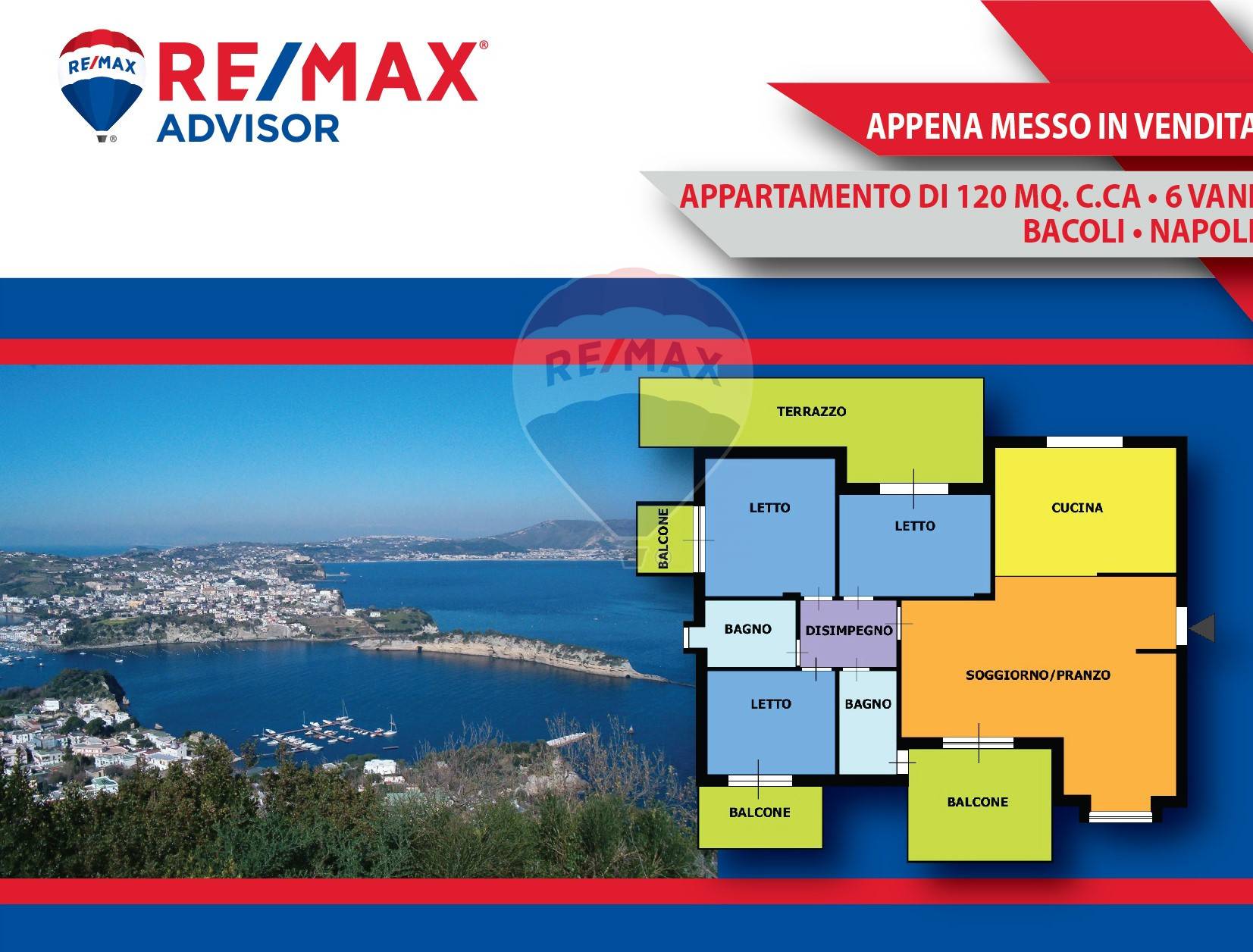 Appartamento BACOLI vendita    RE/MAX Advisor
