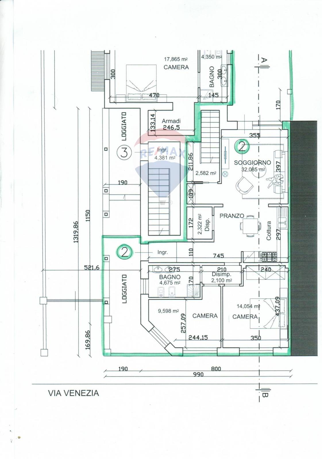  viareggio vendita quart: don bosco re/max diamante