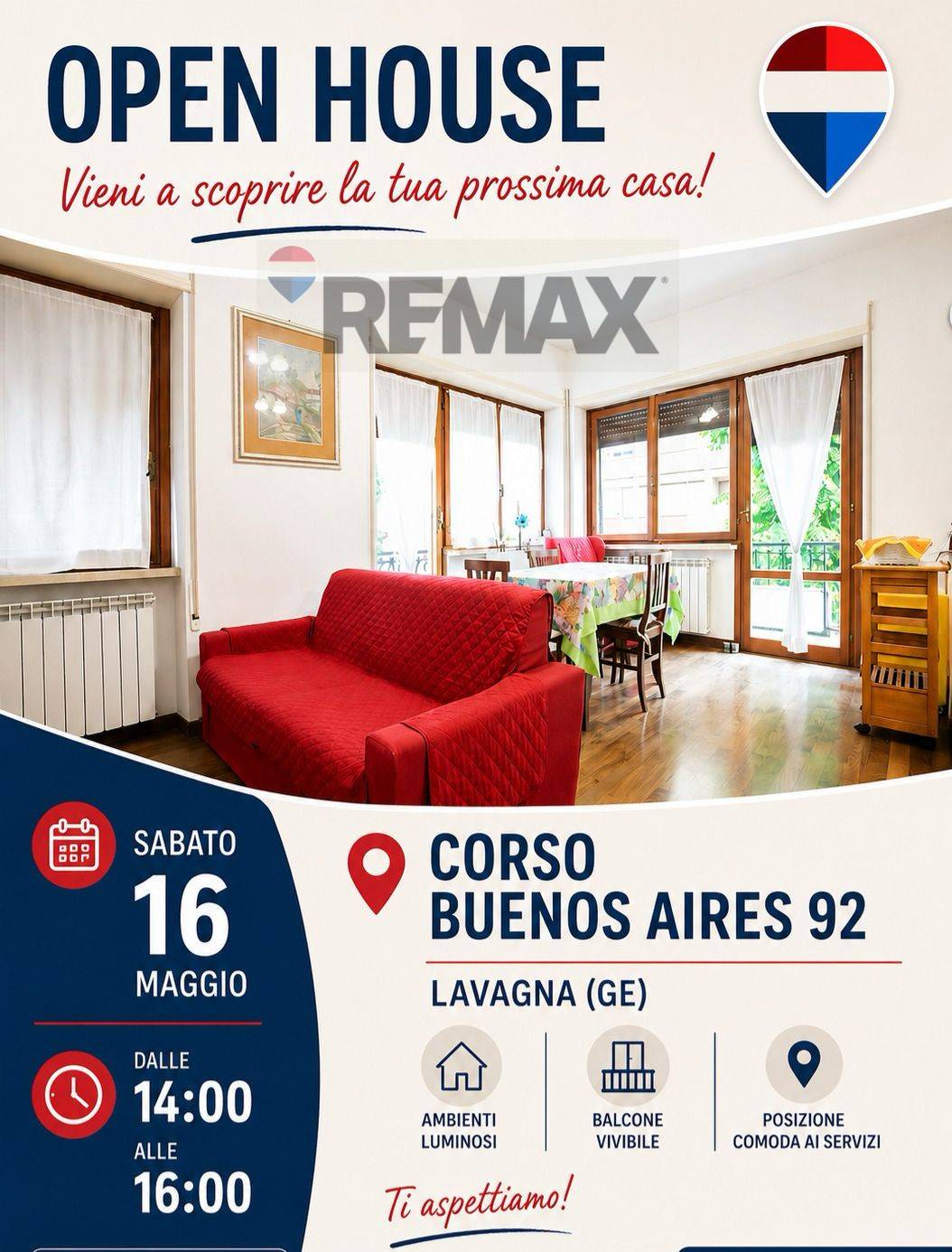 Appartamento in Vendita a Lavagna, 315'000&euro;, 85 m²