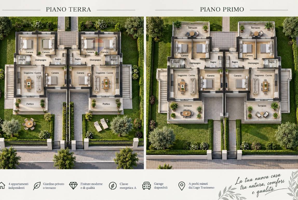Appartamento in vendita a Castiglione del Lago - foto 2