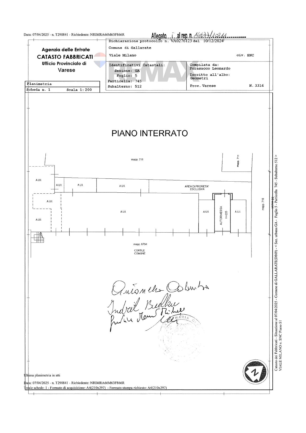 Pianta 2D